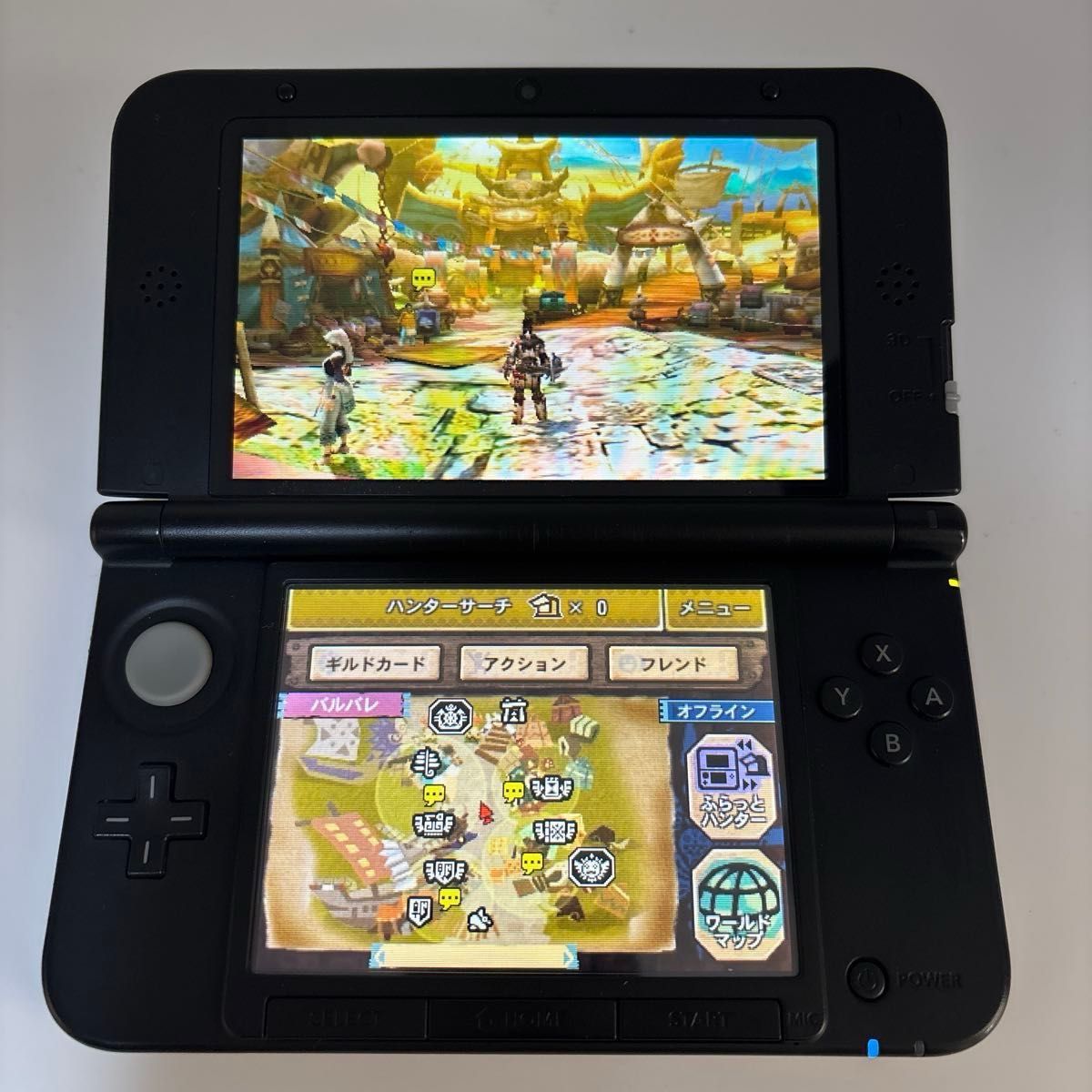 Nintendo 3DS LL シルバー ブラック 本体 ニンテンドー｜Yahoo!フリマ