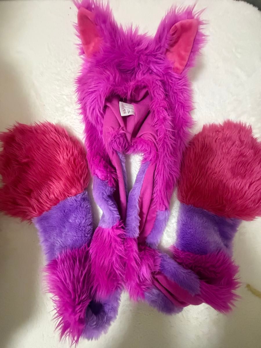 チシャ猫 ディズニー マフラーキャップ チシャ猫マフラーキャップ 平成