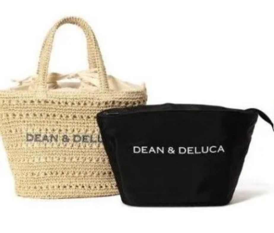DEAN & DELUCA BEAMS クロッシェバスケットバッグ Mサイズ ディーン