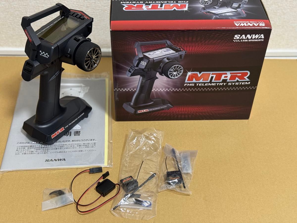 SANWA サンワ プロポ MT-R (送信機) ダブルレシーバーセット(受信機RX