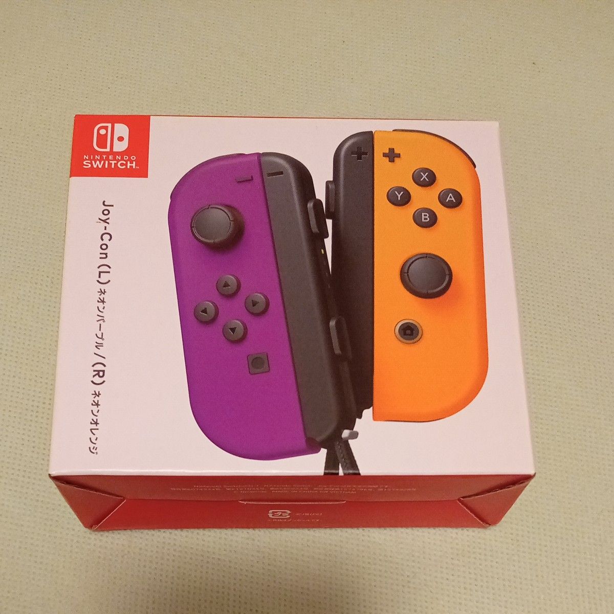 Switch 初期型 日本モデル Joy-Con オレンジ/パープル 付 Switch 初期