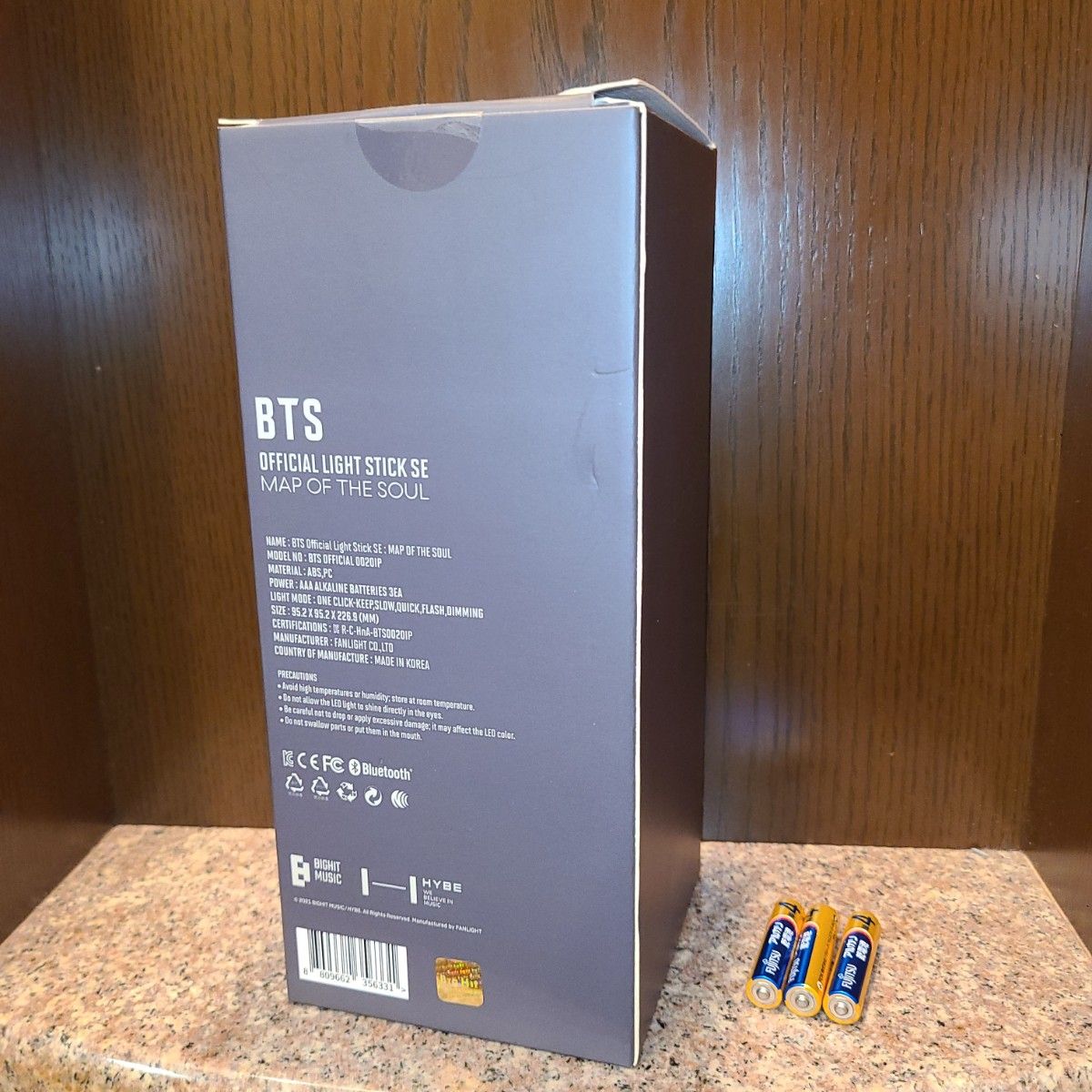 BTS ペンライト Ver 4 アミボム 防弾少年団 公式アミボム MAP OF THE