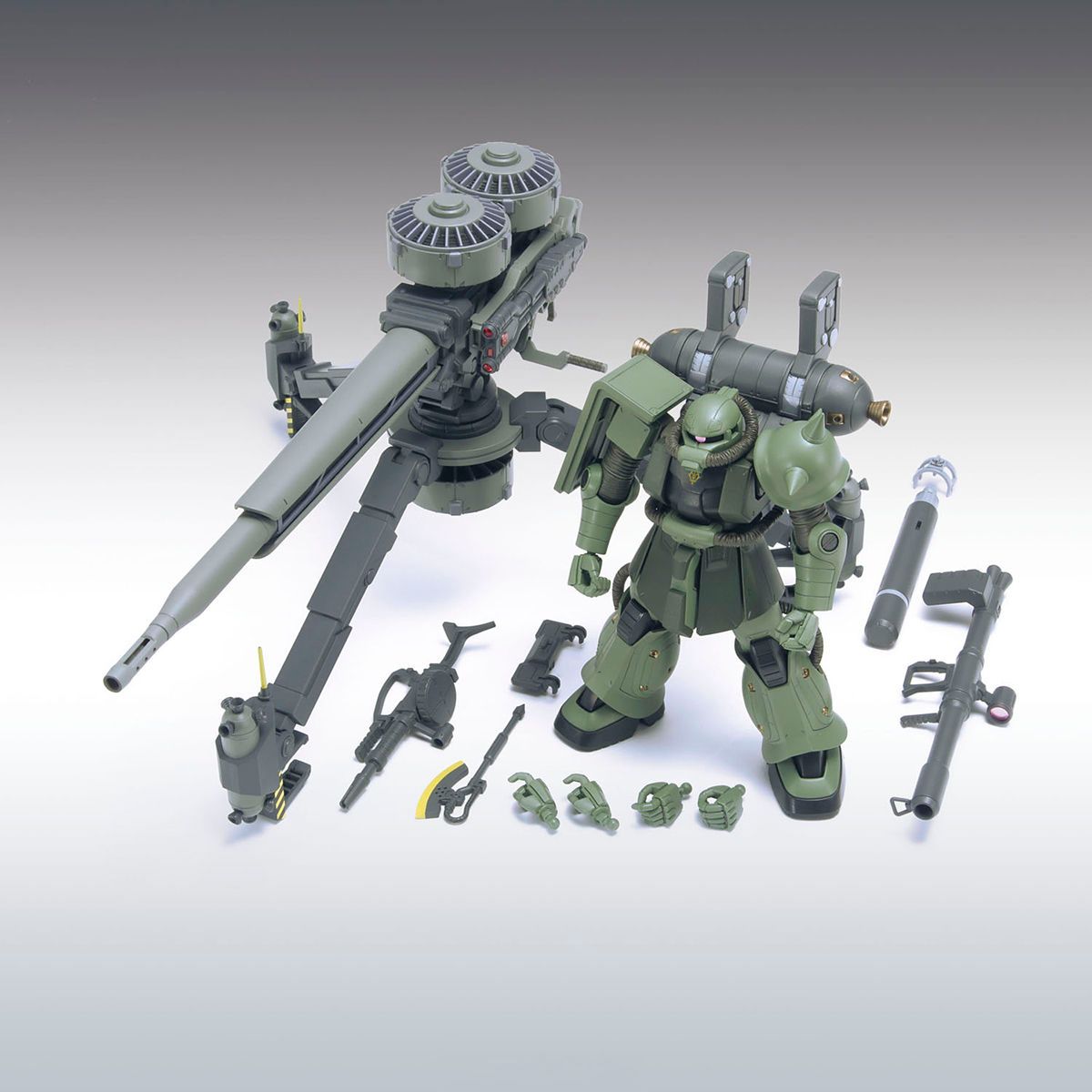 2品セット】HG 量産型ザク+ビッグガン／高機動型ザク サイコザク【新品