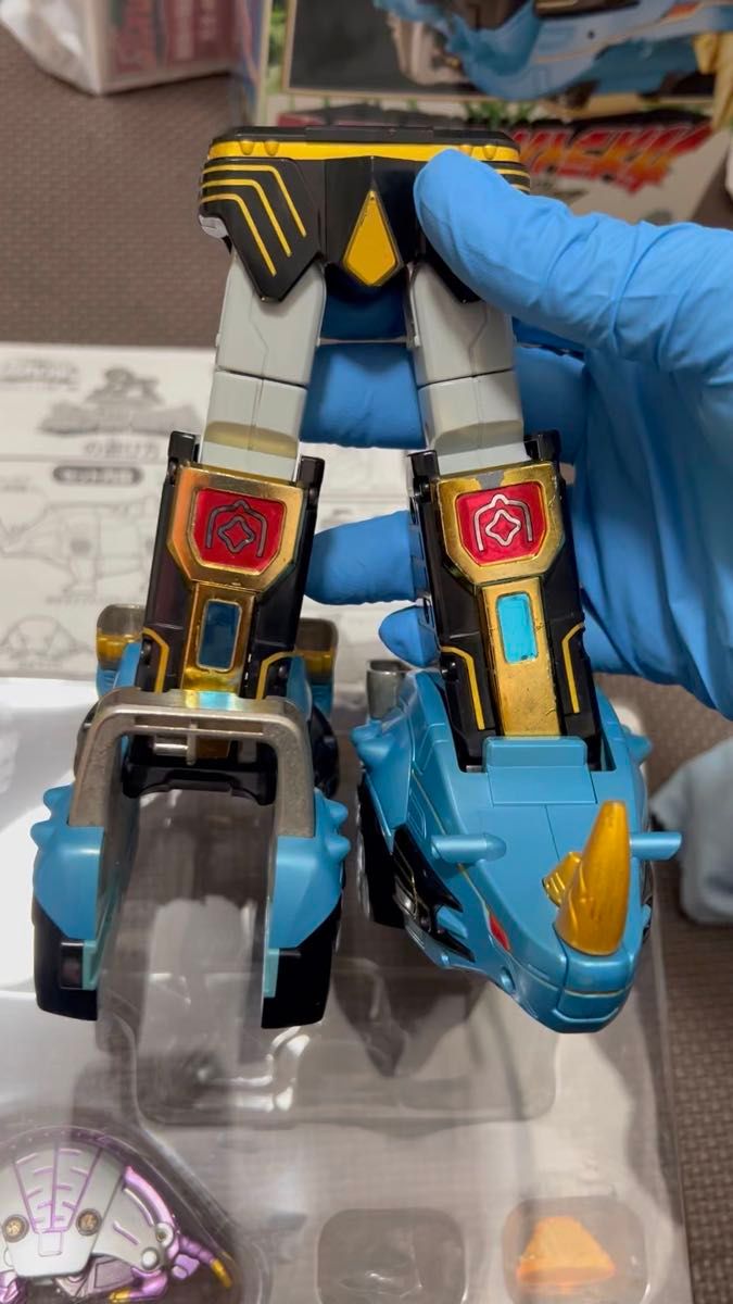 SMP 百獣戦隊ガオレンジャー ガオライノス＆ガオマジロ｜Yahoo!フリマ