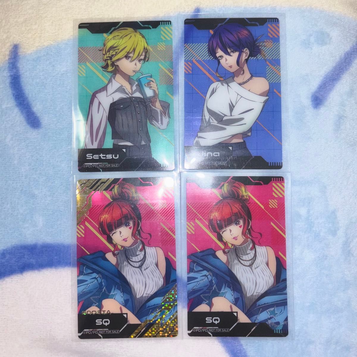 グノーシア ナムコ限定 ノベルティ クリアイラストシート クリアカード