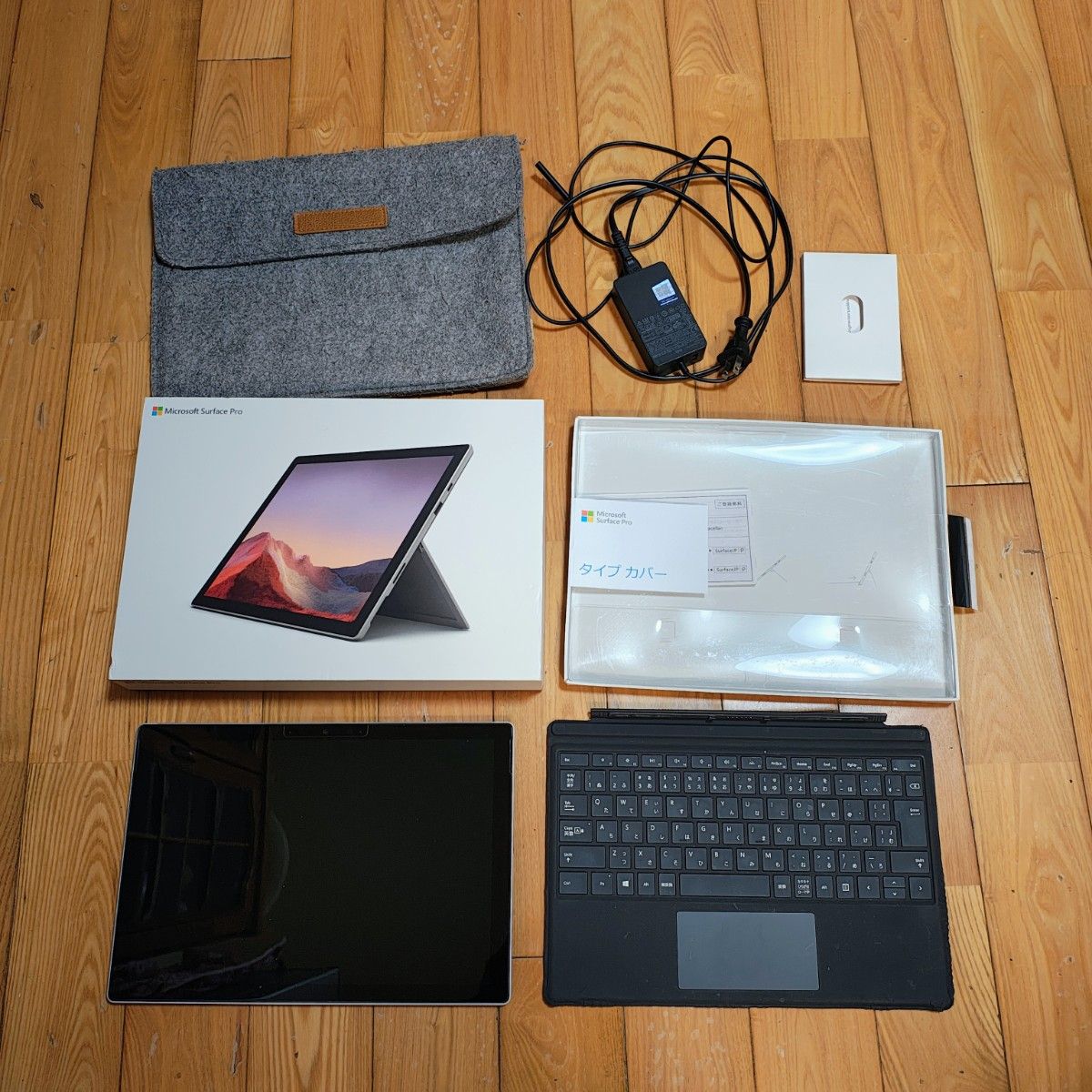 Microsoft マイクロソフト Surface Pro7 第10世代core i5 キーボード