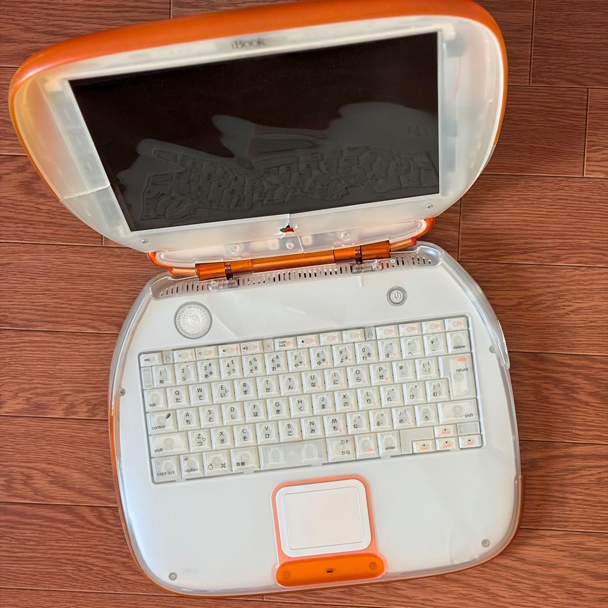 レア iBook G3 初代 タンジェリン M2453 Apple MacBook PC クラム