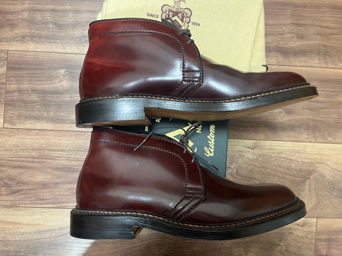 試着済 オールデン 1339 コードバン チャッカブーツ US6 5D Alden