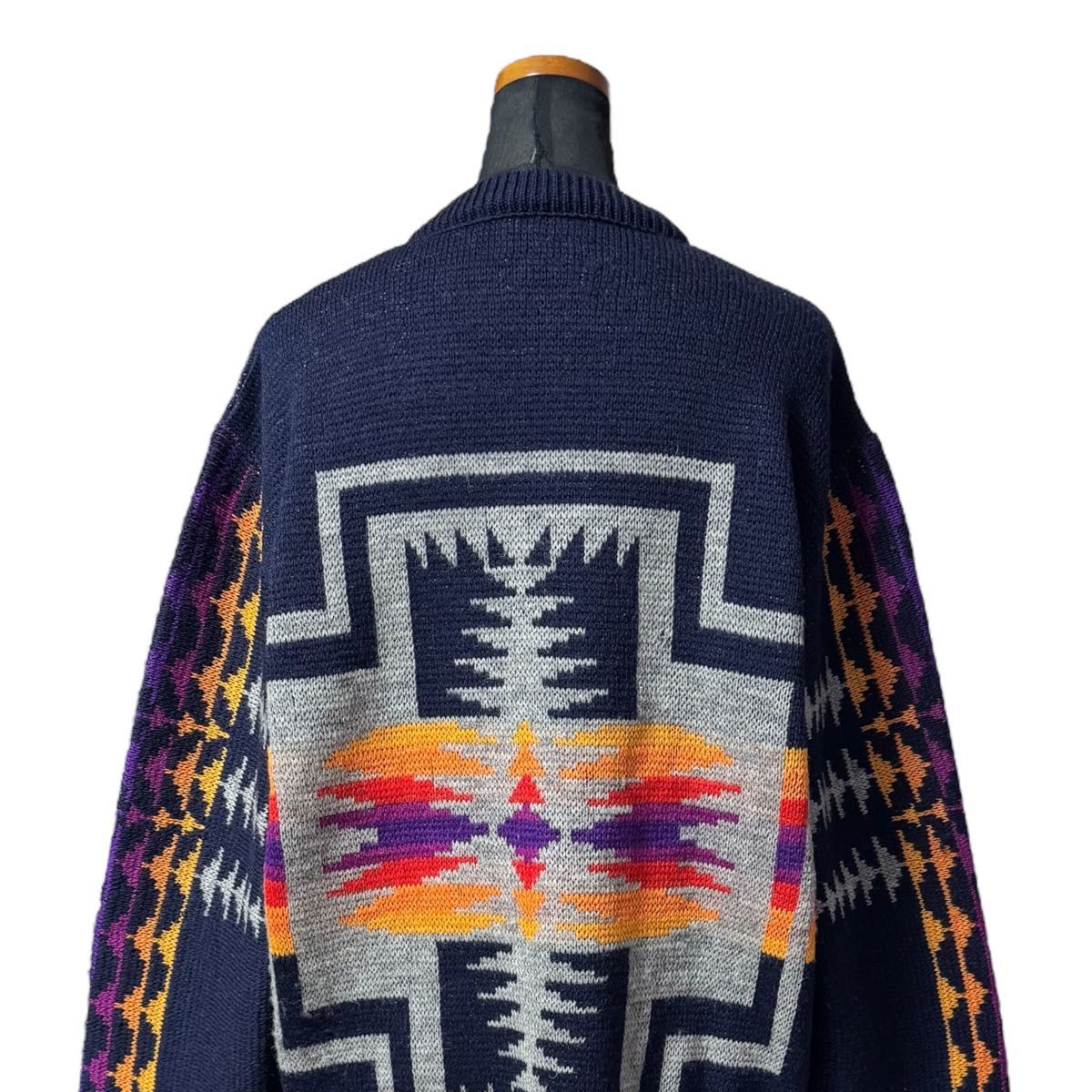 米国製】希少 70's vintage PENDLETON ペンドルトン ウールニット