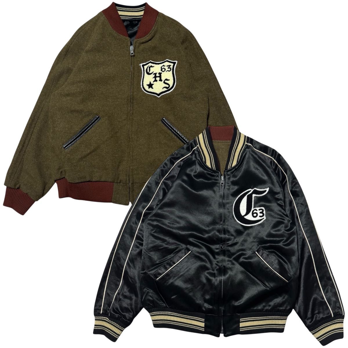 M*K様 STYLE EYES スタジャン 38 STYLE EYES スタジャン 38 レッド