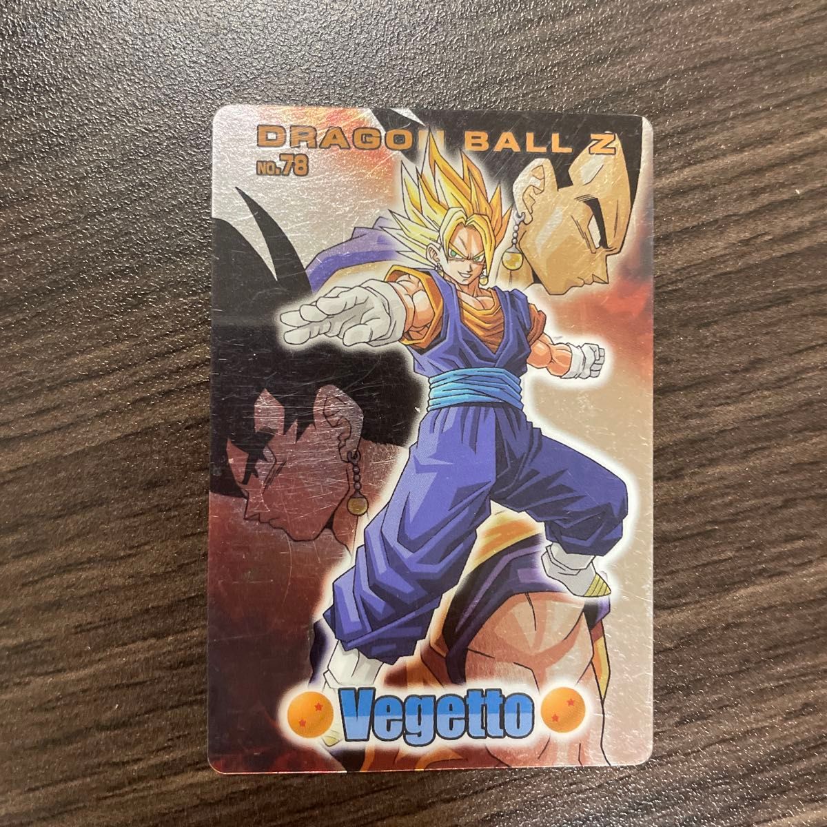 ドラゴンボールZ カード No 78 ベジット DRAGON BALL Z ウエハース