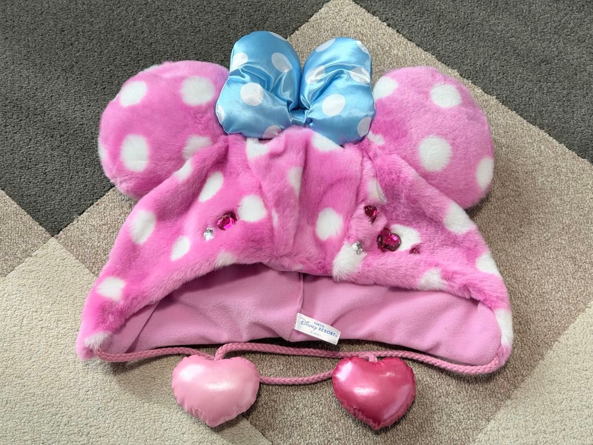 トレーナー、ファンキャップ、キャップ ミニーのファンダーランド