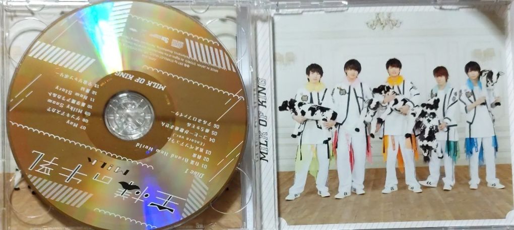 M LK 王様の牛乳 PREMIUMみ るきーず盤 FC限定盤 CD2枚組 ミルク ソロ