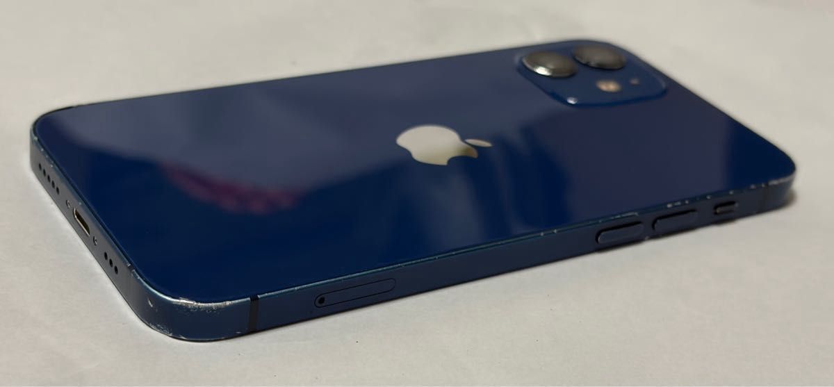 Apple iPhone 12 青色 本体 元箱とケーブル付き iPhone 12 64GB ブルー