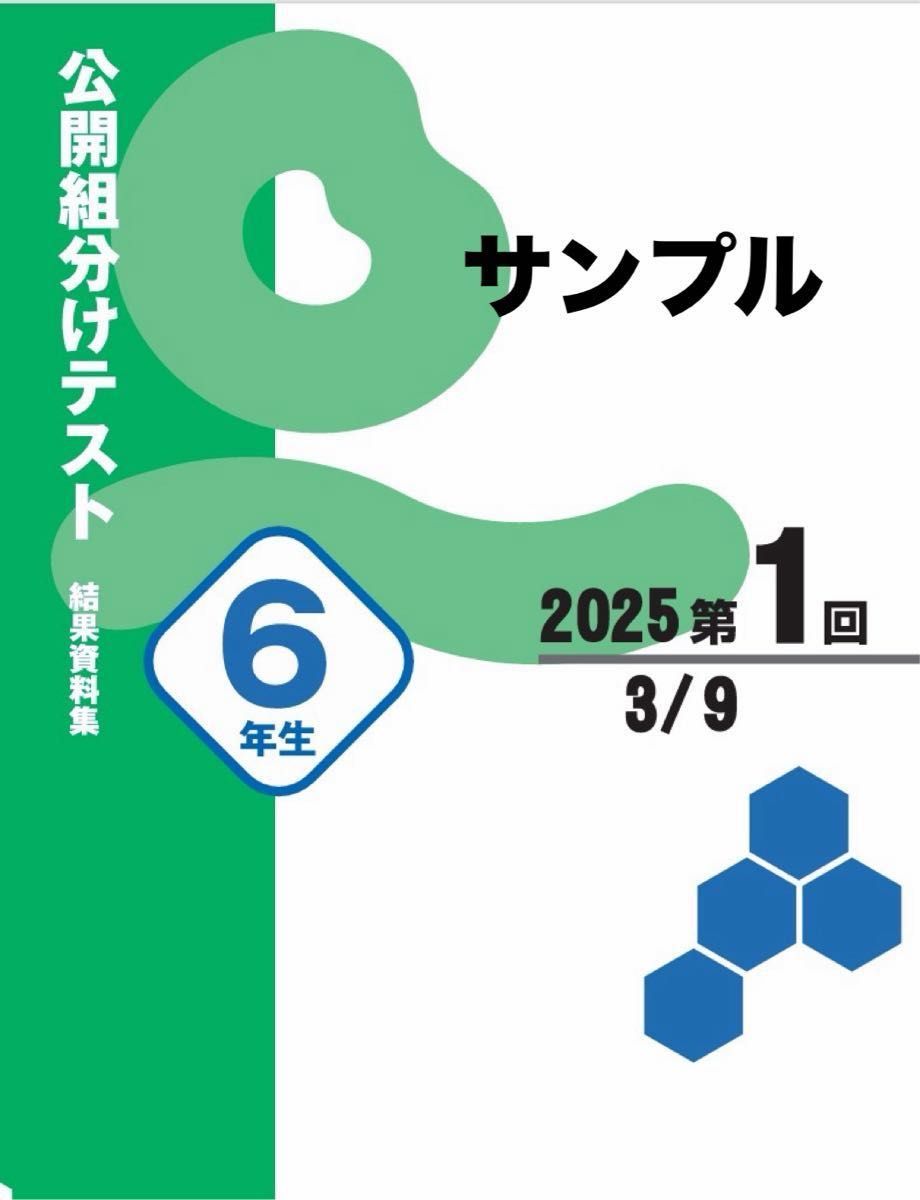 最新 四谷大塚 6年 2025 2024 2023年度 3年度分 組分け・合不合判定