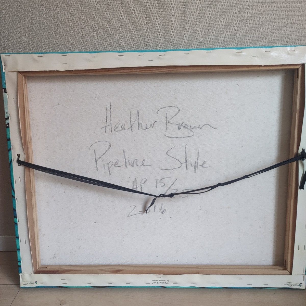 ヘザーブラウン AP ジクレー 版画 パイプライン｜Yahoo!フリマ（旧