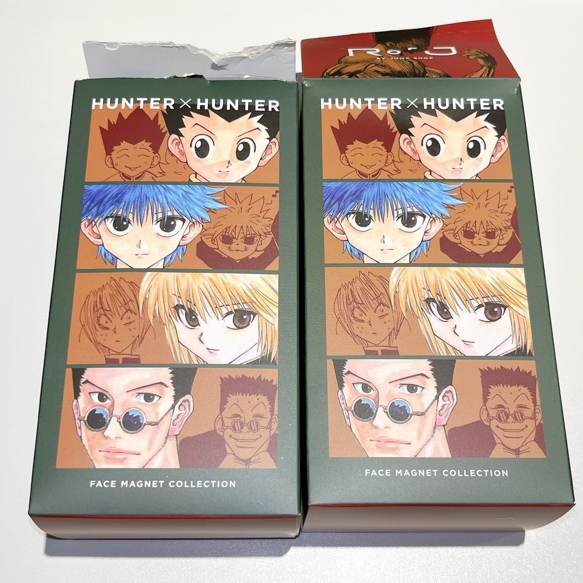 RofJ HUNTER×HUNTER ハンターハンター フェイスマグネット ゴン 2点
