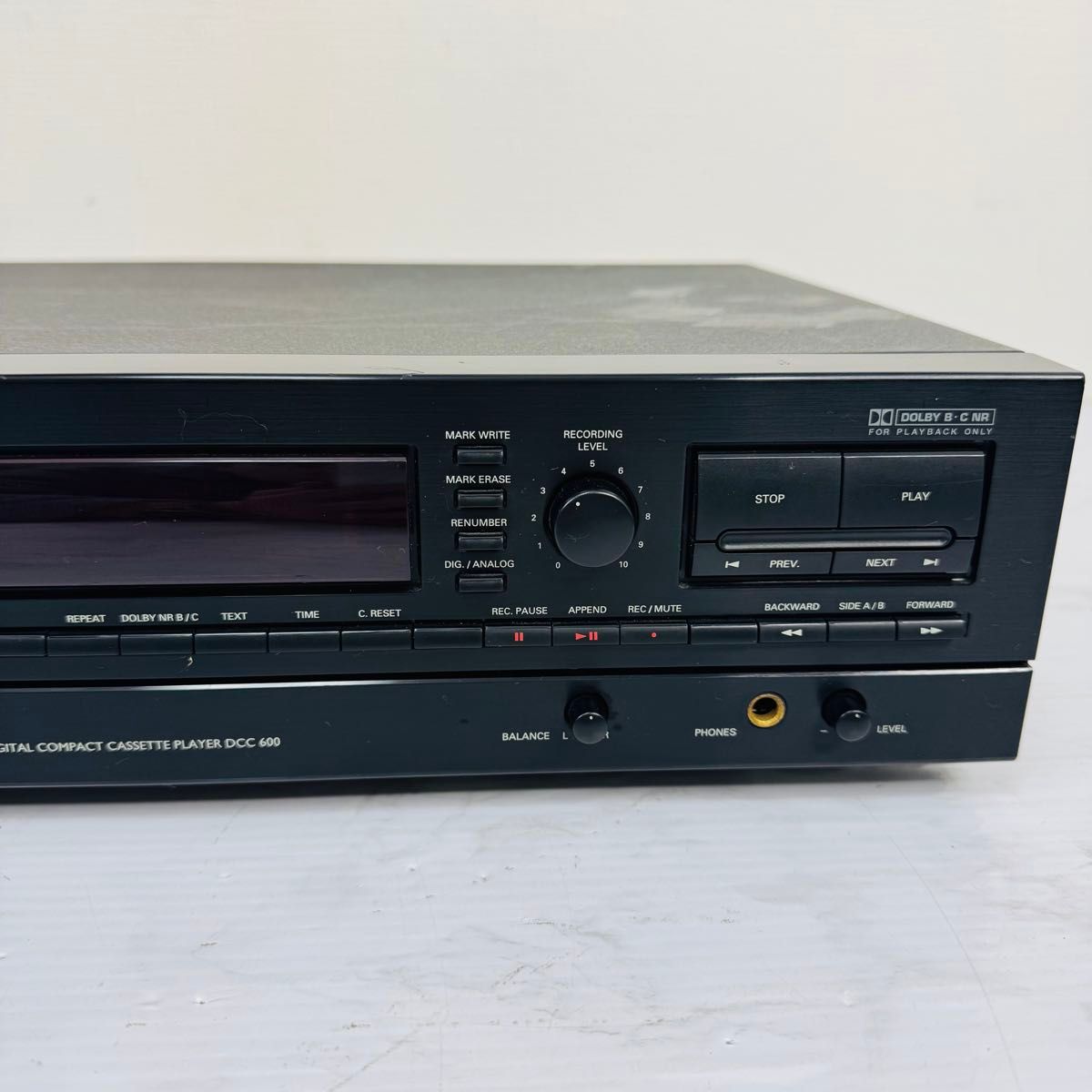 PHILIPS DCC600 DCC デジタルコンパクトカセットデッキ ジャンク