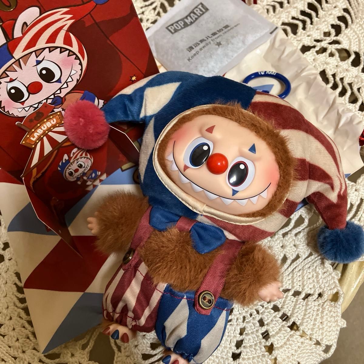 正規品】Why So Serious Juggling Clown ラブブぬいぐるみペンダント