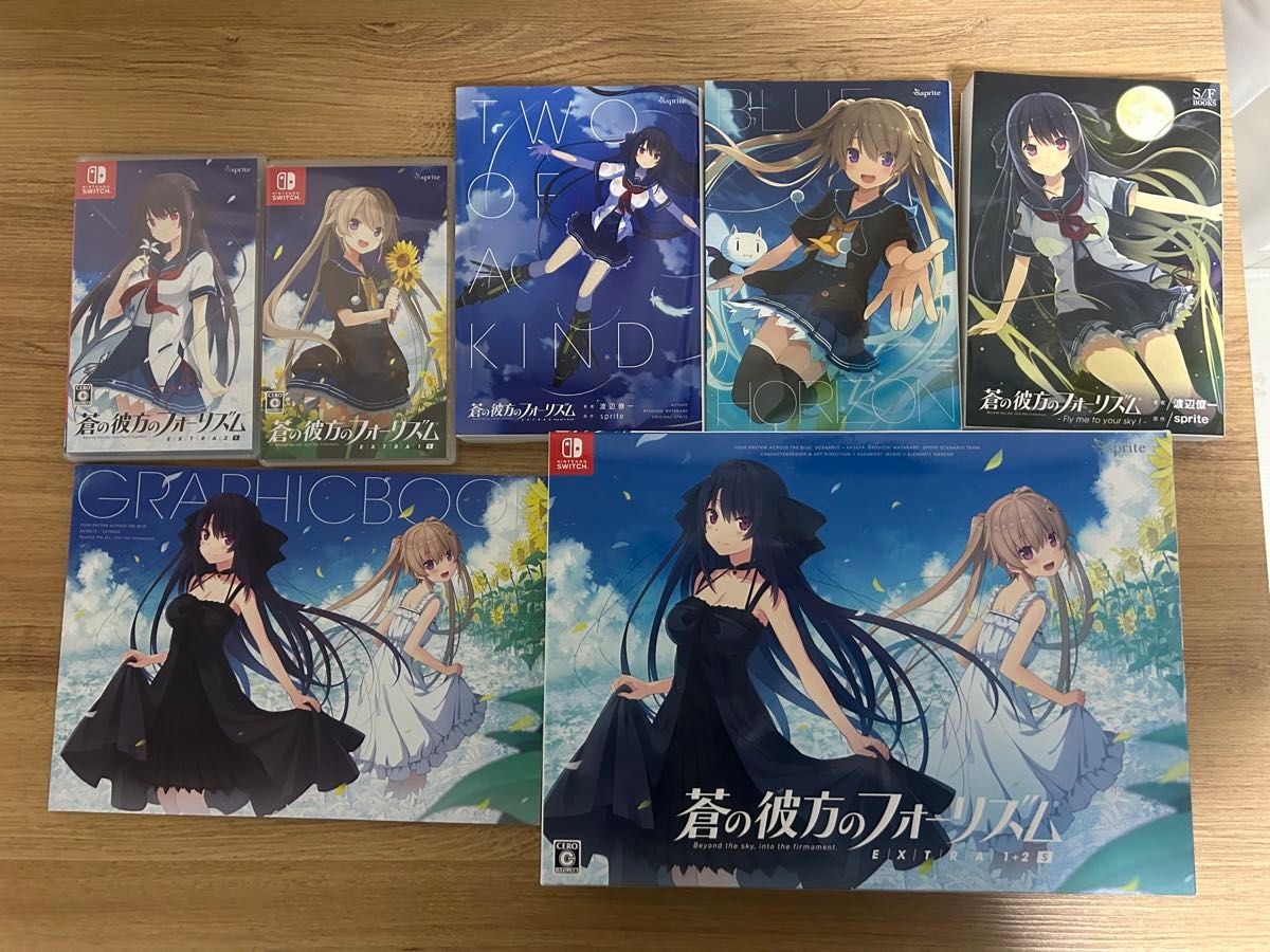 Switch蒼の彼方のフォーリズム EXTRA1＋2S ラノベBLUE HORIZEN+FLY ME