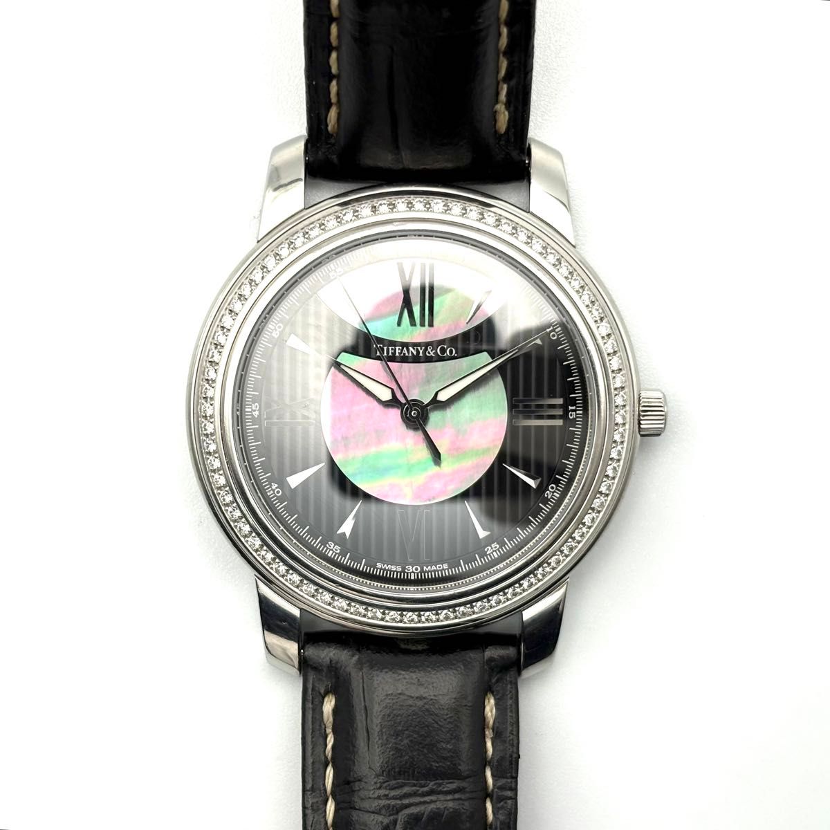 美品・希少・稼働品】ティファニー TIFFANY&CO マーク ダイヤ シェル
