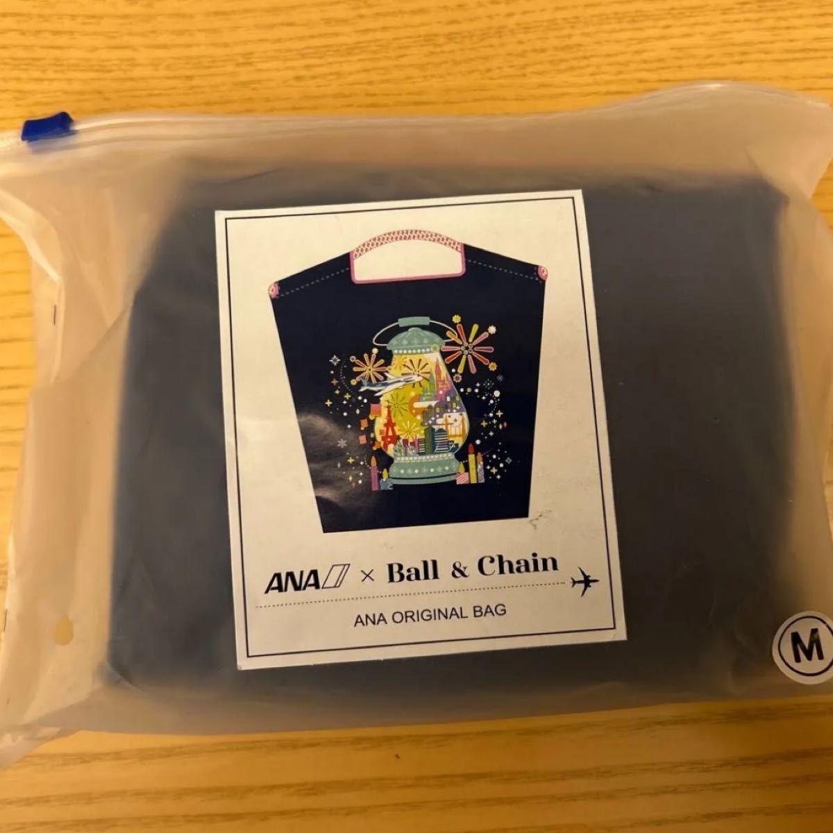 ANA ボールアンドチェーン エコバッグ Mサイズ コラボ 限定 機内販売