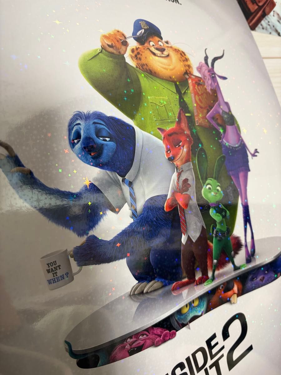 ディズニー ズートピア2 インサイド ヘッドコラボ 台湾映画館限定