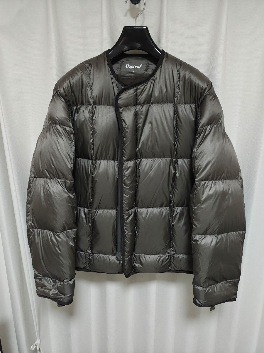 ORCIVAL オーシバル PERTEX(R) キルトダウンノーカラーブルゾン 中古美