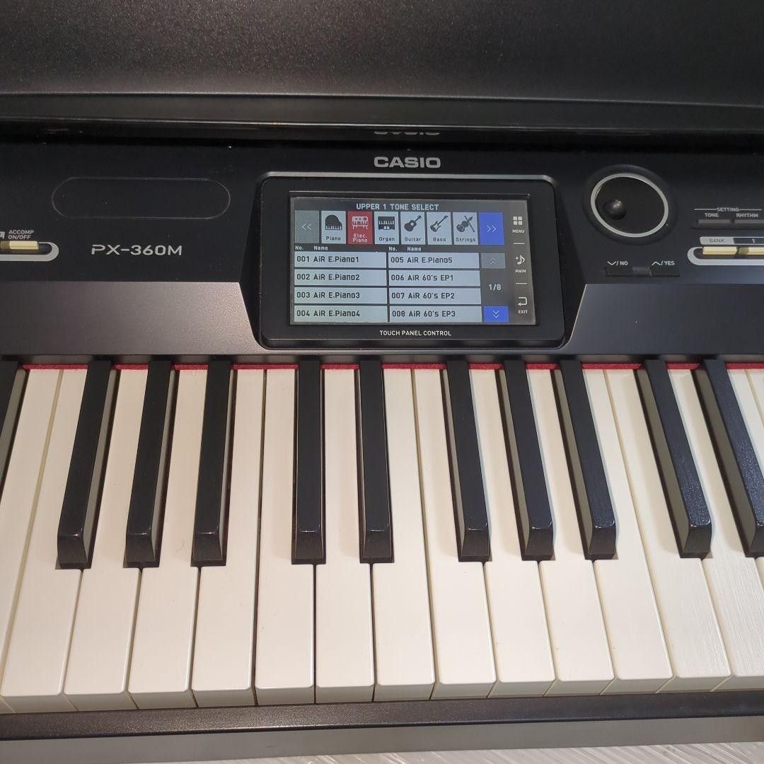 CASIO 電子ピアノ Privia PX-360M 88鍵盤 スタンド付き｜Yahoo!フリマ