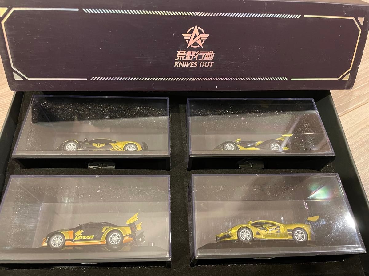 希少 荒野行動 6周年イベント来場者限定グッズ ミニカー4台 箱付き