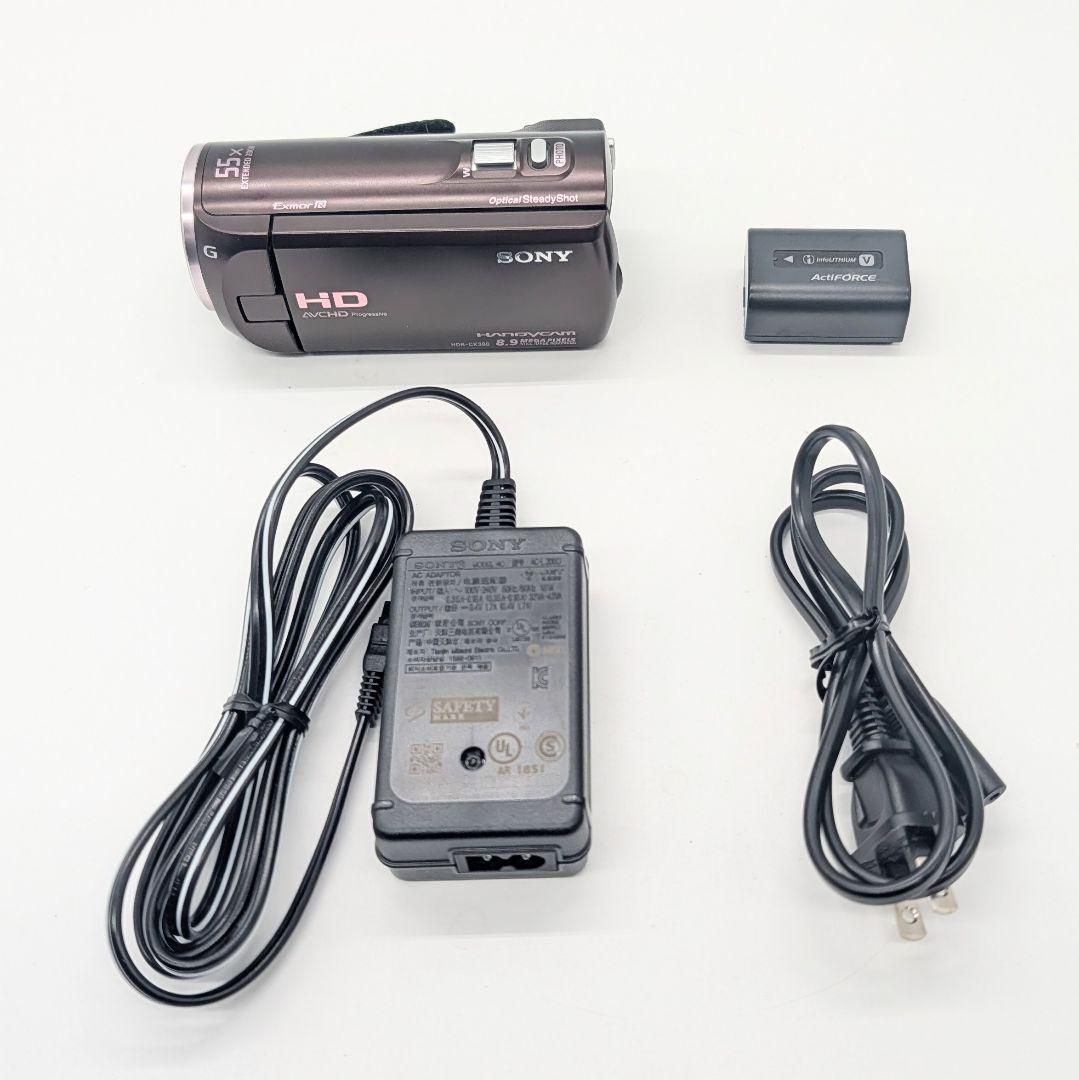 極美品】SONY Handycam HDR-CX390 ボルドーブラウン｜Yahoo!フリマ（旧