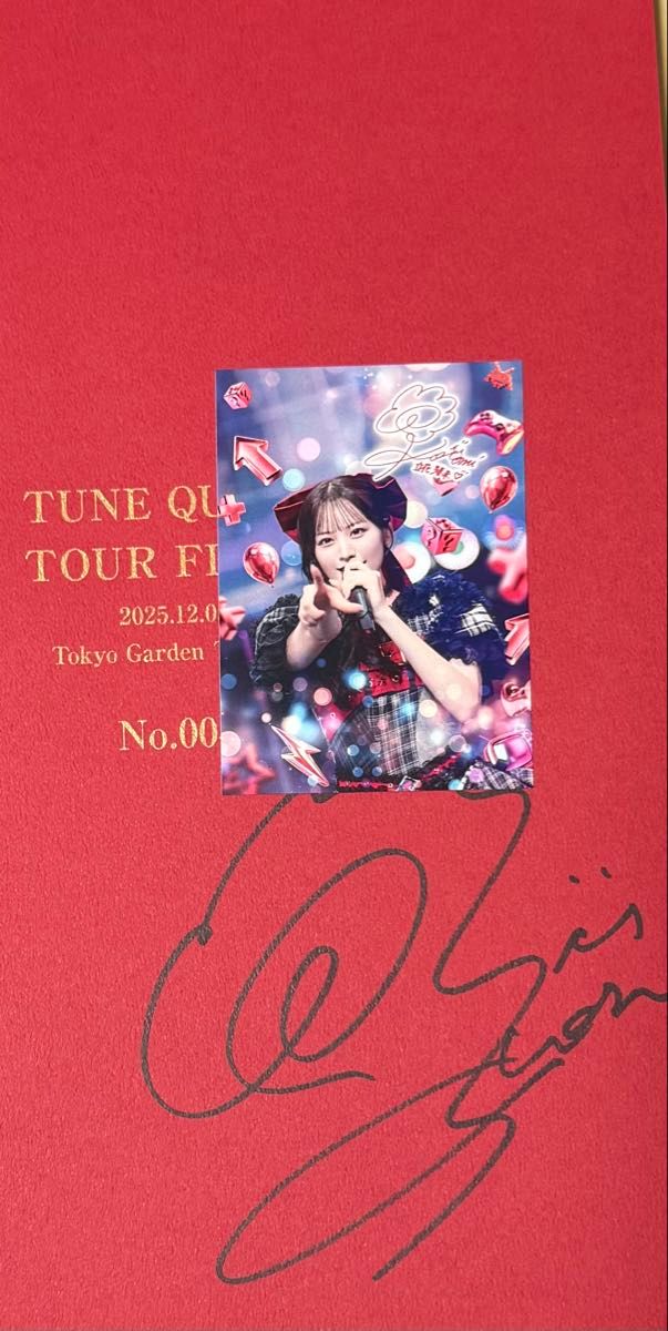 100冊限定ナンバリング付き】立花琴未 即日LIVE写真集 100冊限定