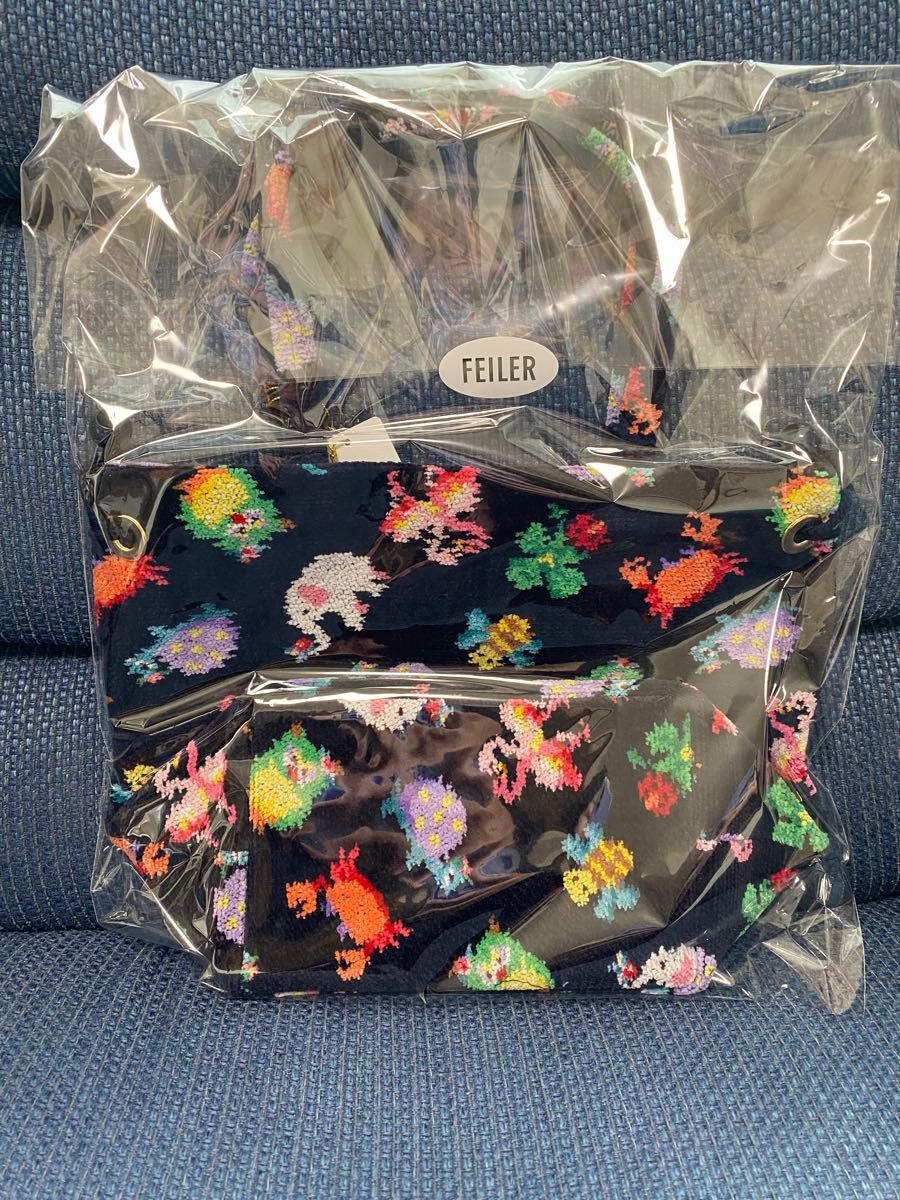 ファンキーフォーチュン フェイラー FEILER バッグ 神崎恵 コラボ 巾着