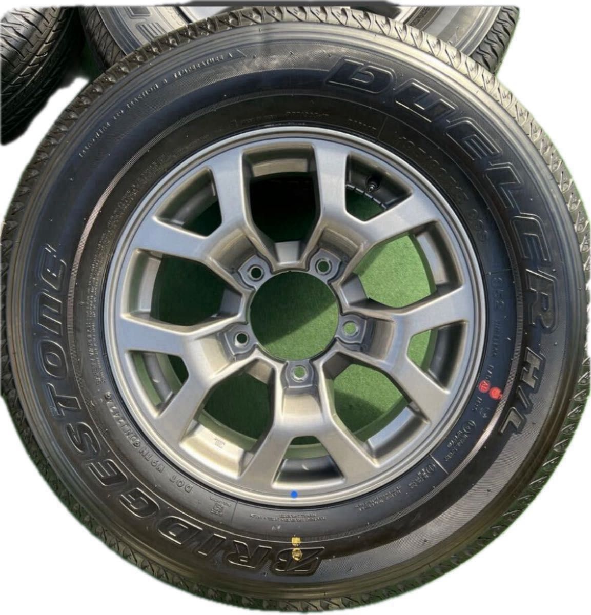ジムニーノマド JC74 新車外し JC74W 純正アルミホイール BRIDGESTONE