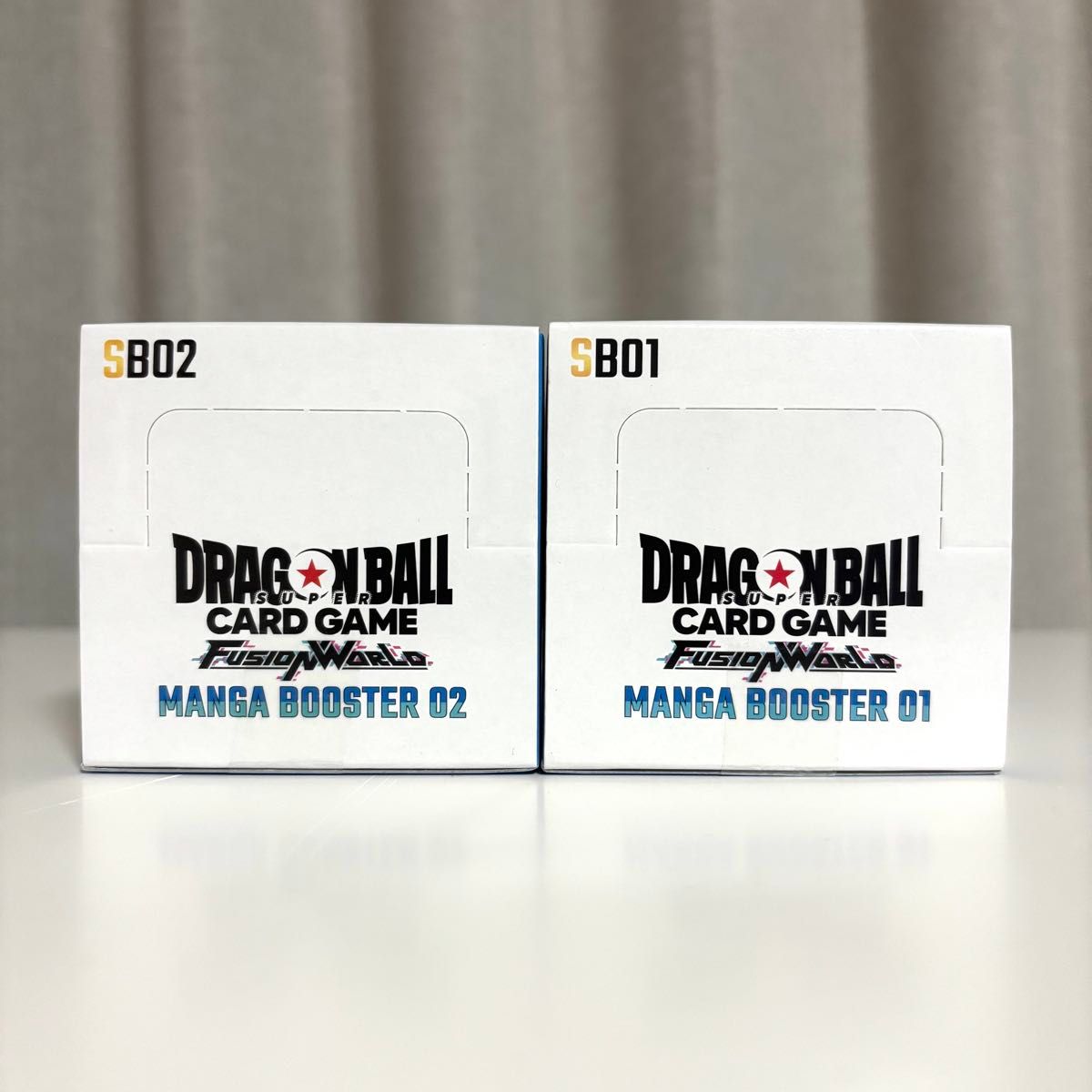 ドラゴンボール フュージョンワールド マンガブースター 01 02 未開封