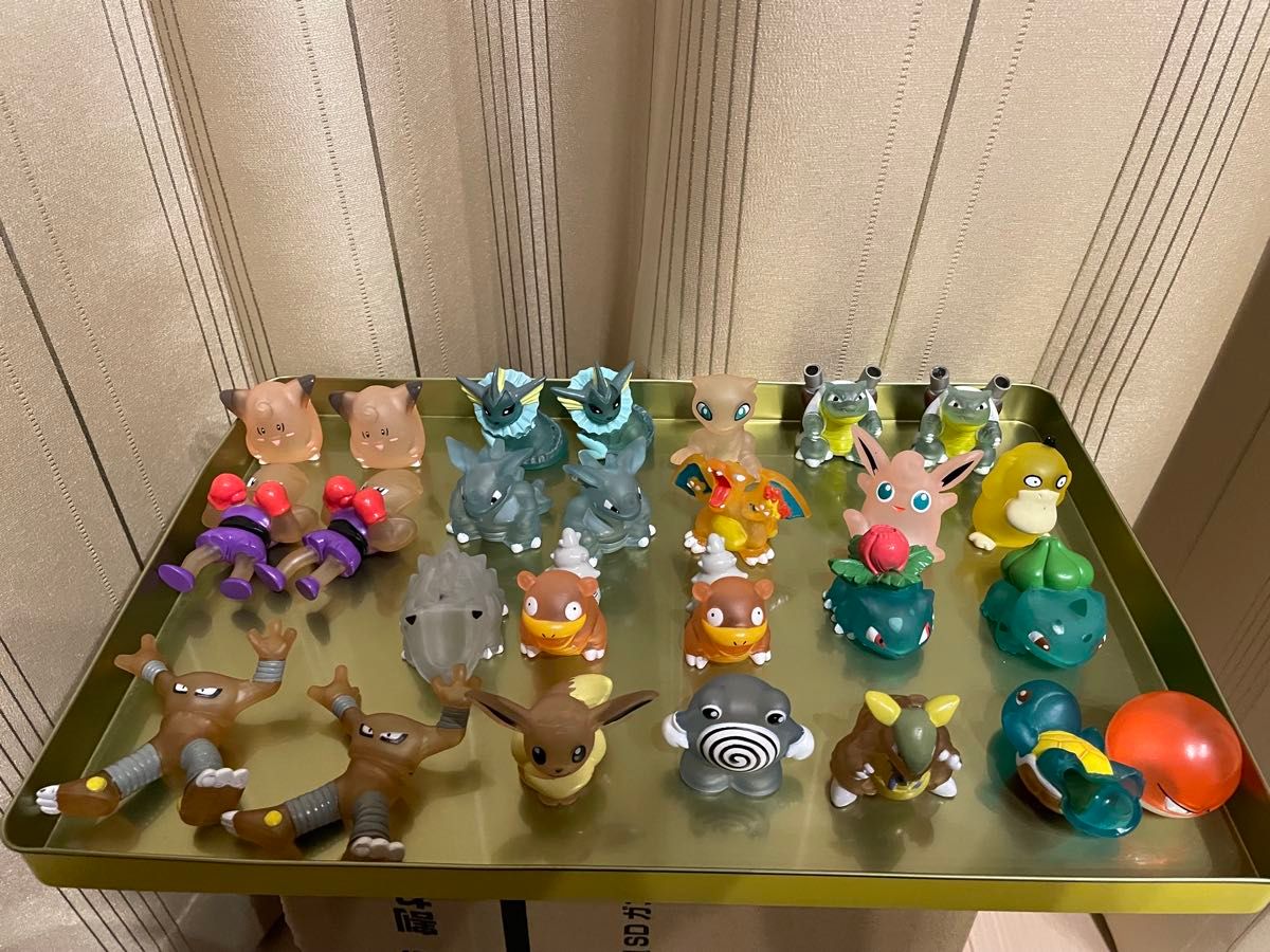 ポケモンキッズ 指人形 フィギュア クリア ソフビ 当時物 レア品
