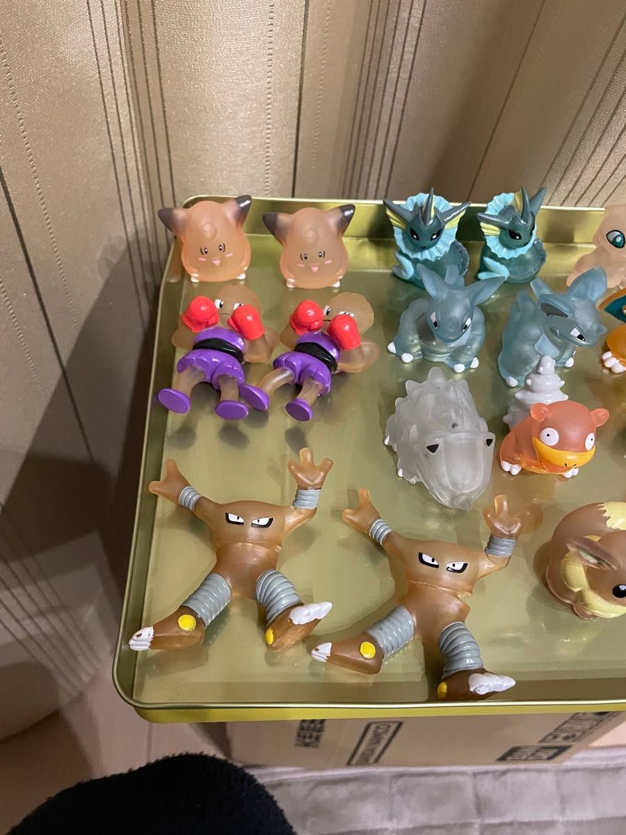 ポケモンキッズ 指人形 フィギュア クリア ソフビ 当時物 レア品