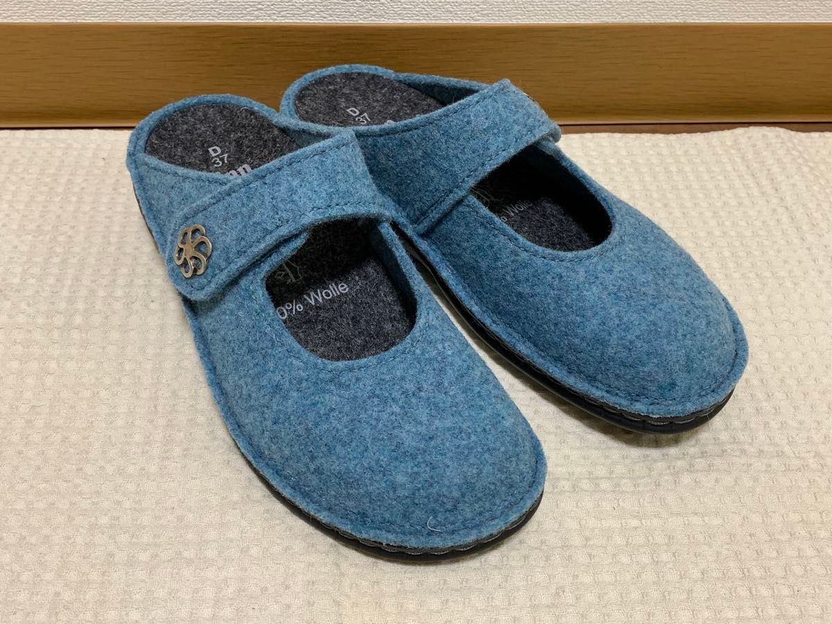 1足限り ドイツ製レディースフィンコンフォート屋内外兼用中敷き付き