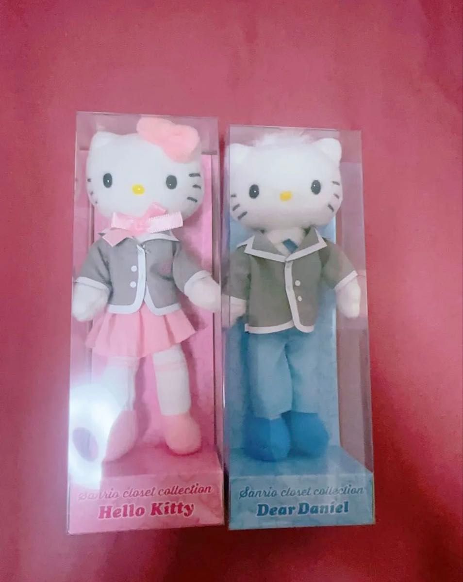 キティ ダニエル ぬいぐるみ 東急 制服シリーズ タグ付き キティ