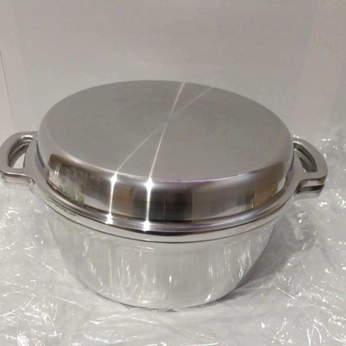 無水鍋 広島アルミニウム 24センチ ムスイ 無水鍋 広島アルミニウム