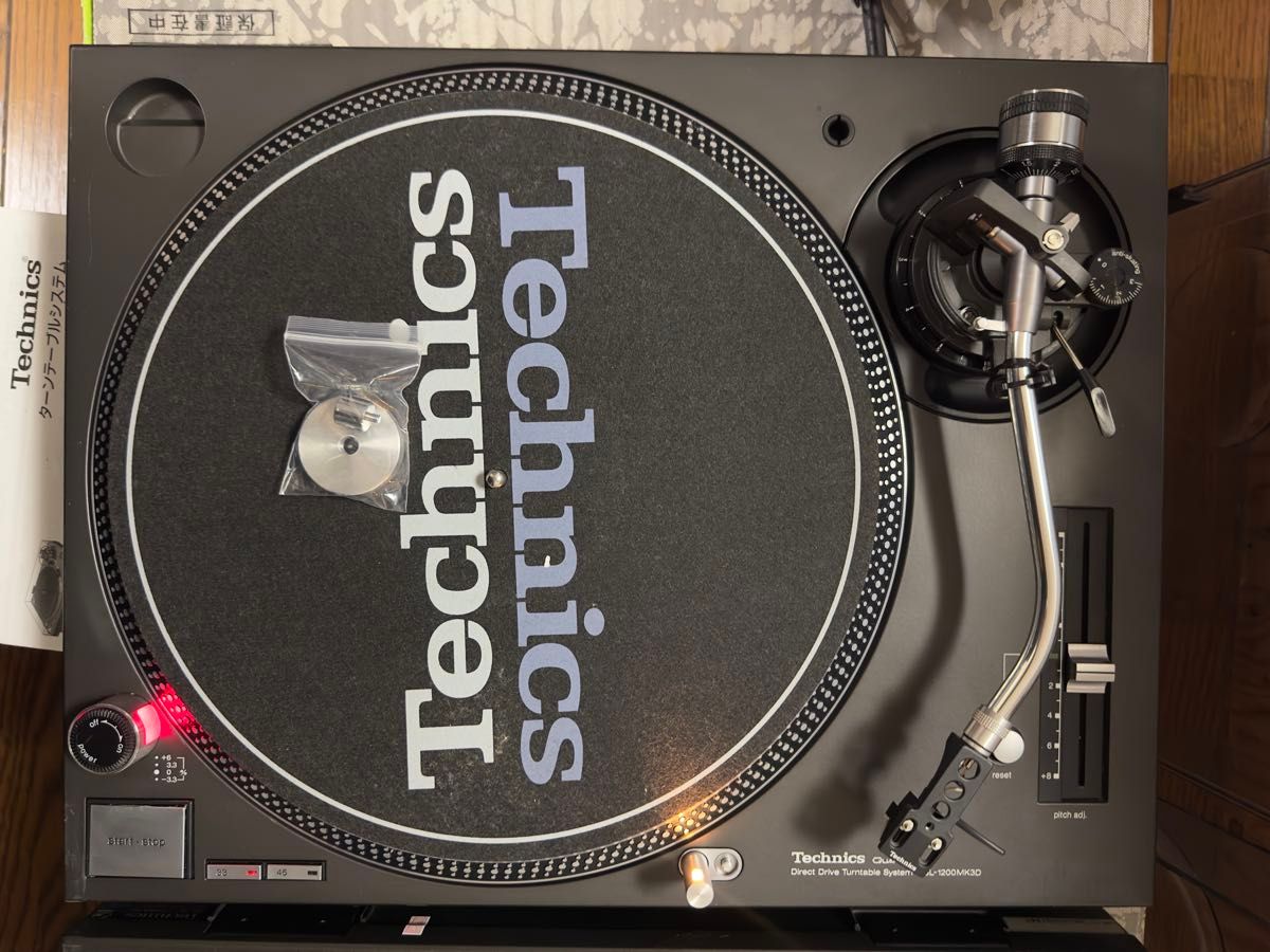 Technics SL-1200MK3D ターンテーブルカバーセット(ブラック) Technics
