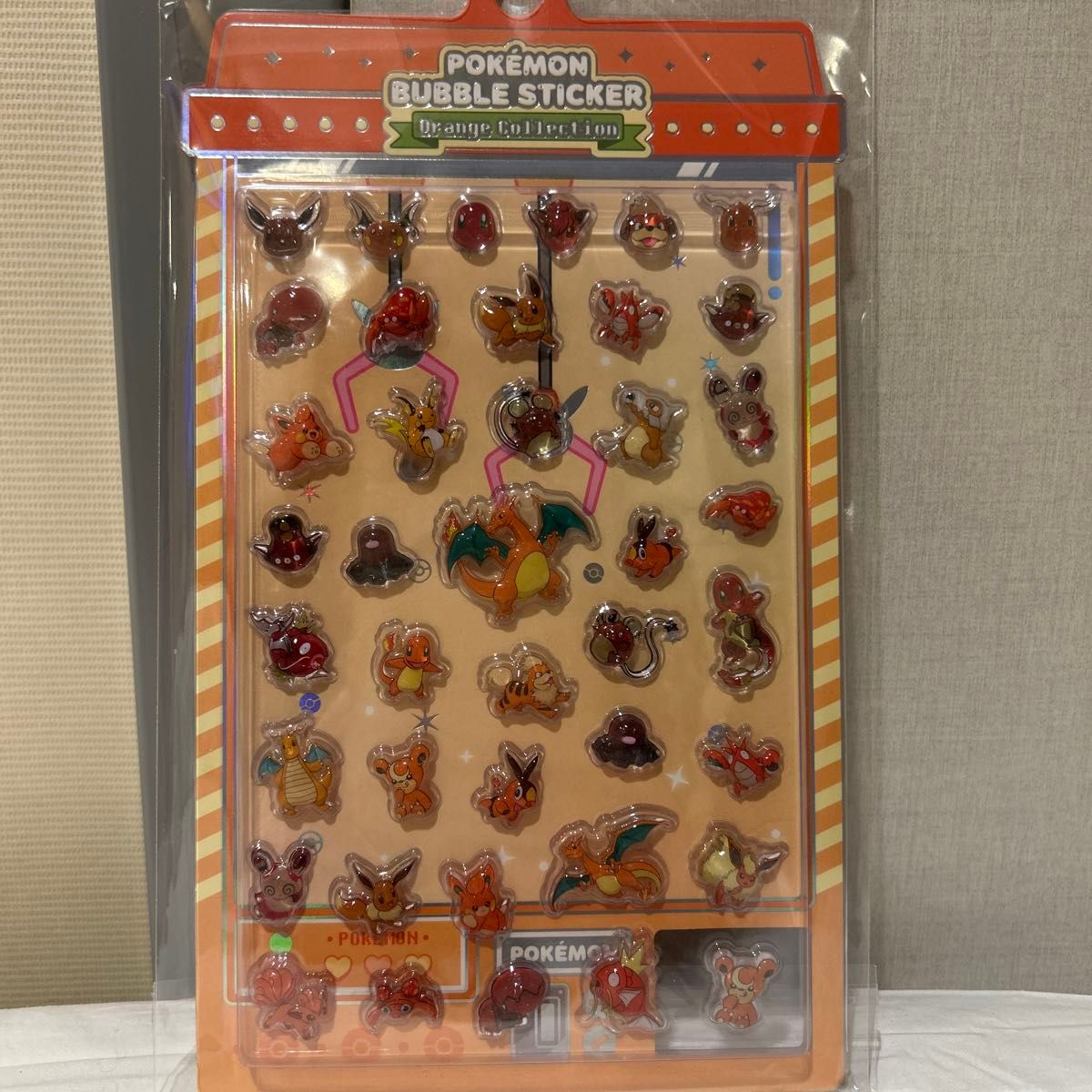 メタモン ポケモン 韓国限定 POPUP シール ボンボンドロップシール