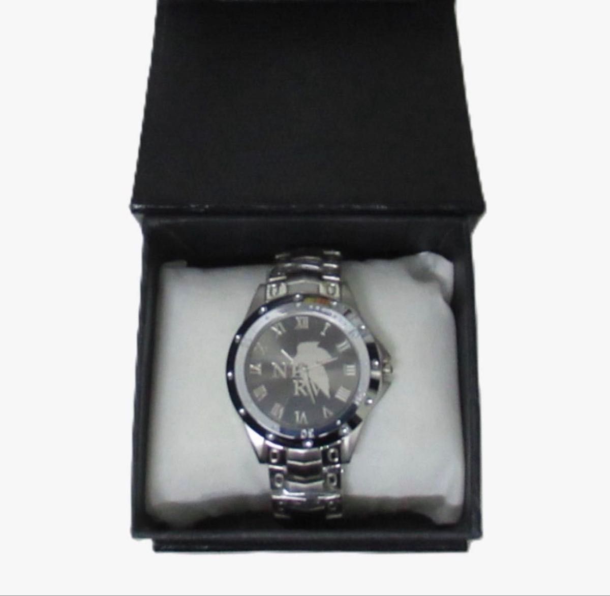 エヴァンゲリオン NERV 腕時計 購入 シルバー