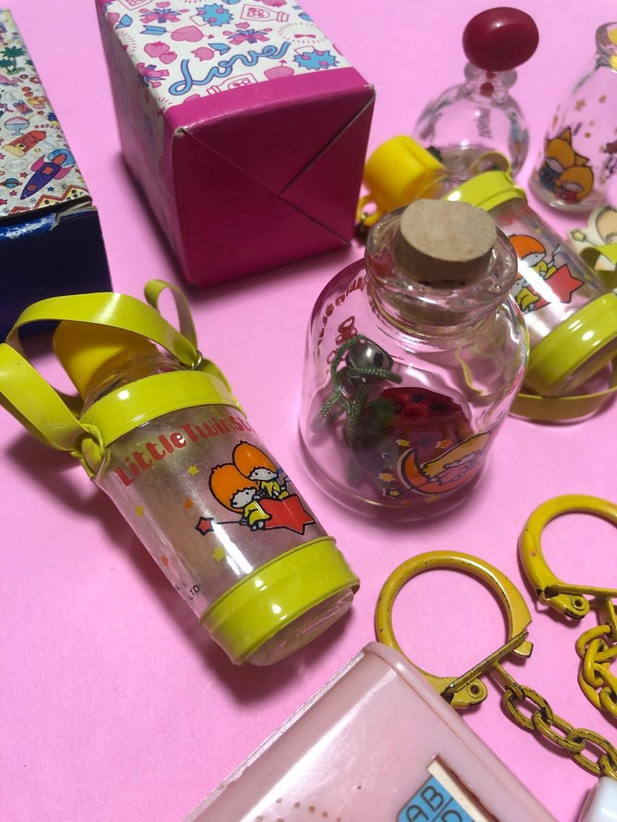 キキララ サンリオ レトロ 昭和 1976 リトルツインスターズ 当時物