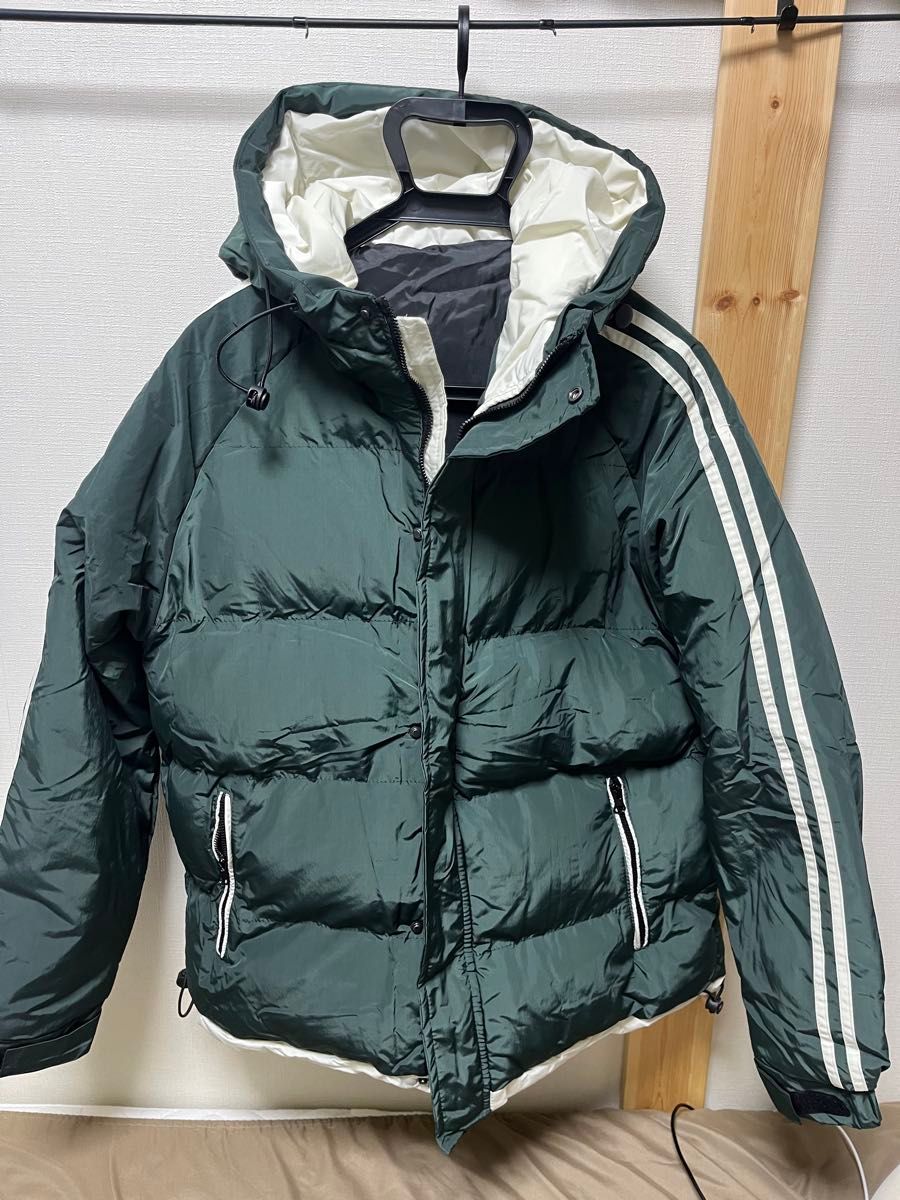 ダウンジャケット 緑 フード付き｜Yahoo!フリマ（旧PayPayフリマ）