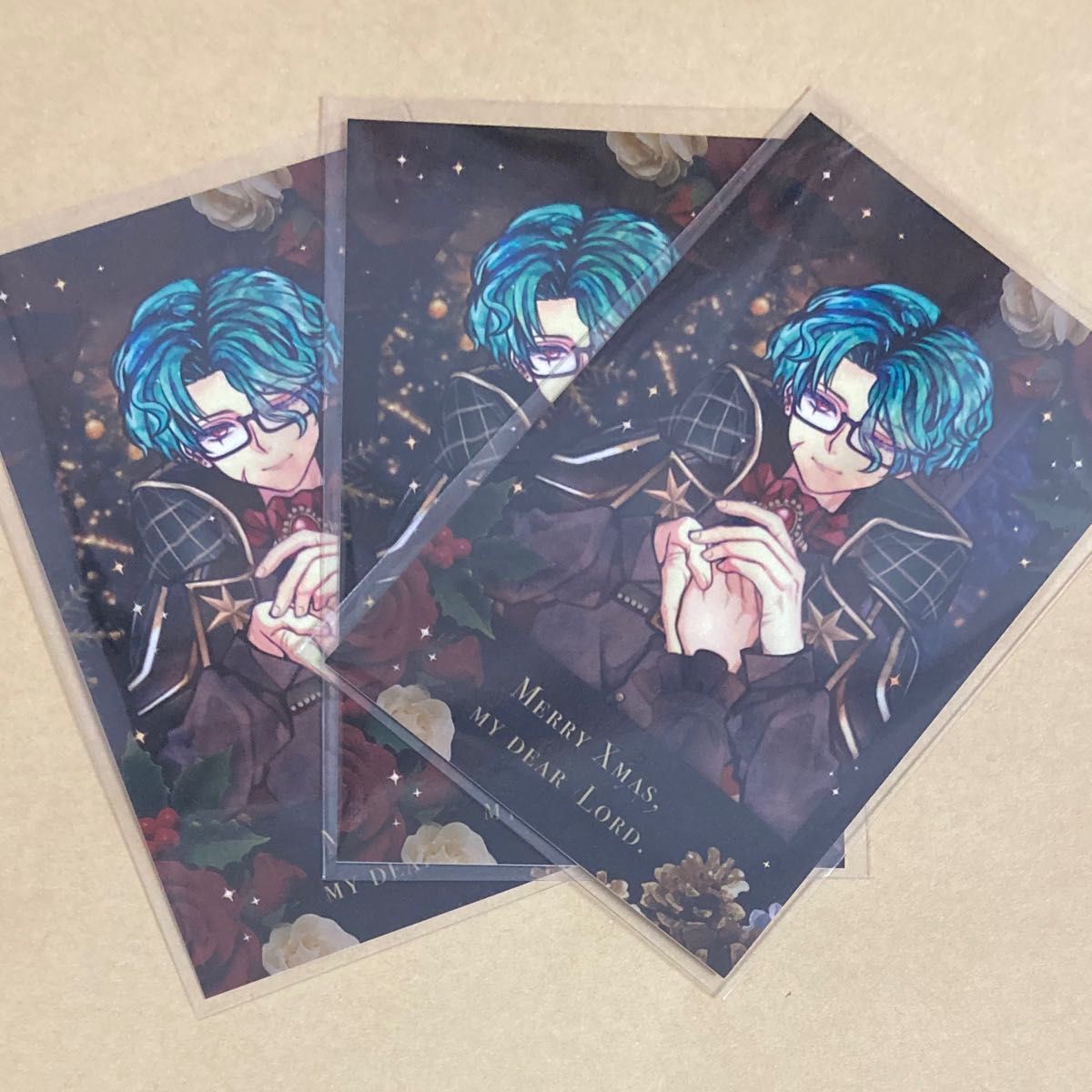 あくねこ 悪魔執事と黒い猫 ナック クリスマスチェキ風カード｜Yahoo