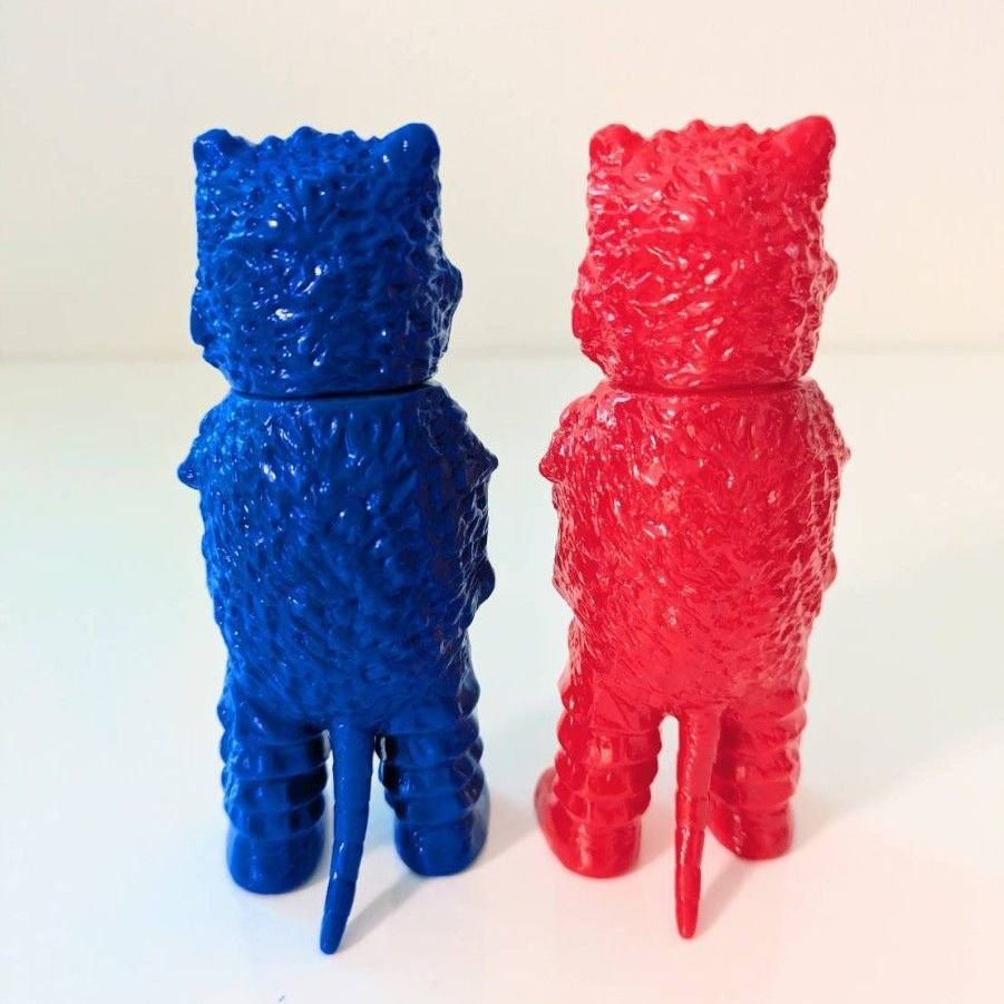 大ブルマァク展】入場特典ミニソフビ ガラモン 赤＆青セット 購入特典