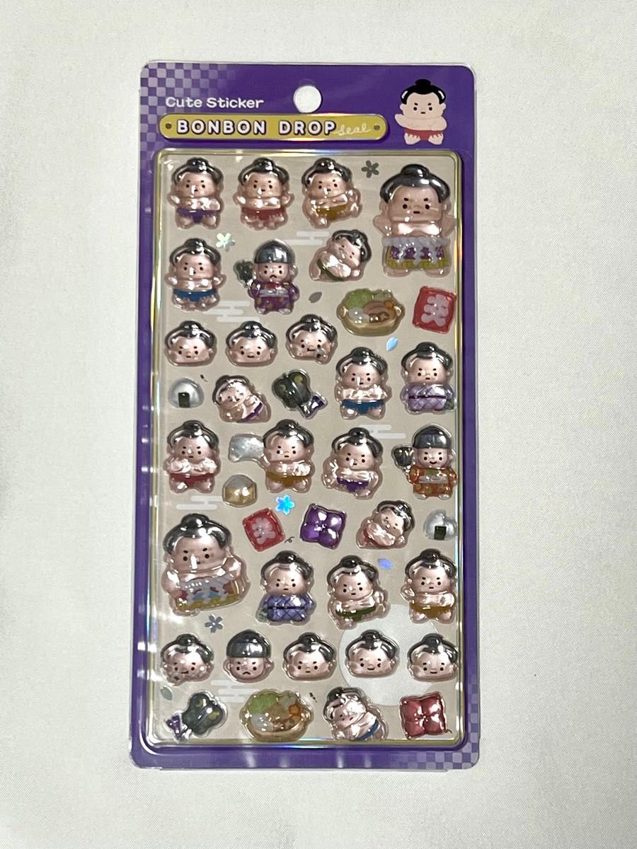 ボンボンドロップシール 和柄 お相撲さん 正規品｜Yahoo!フリマ（旧