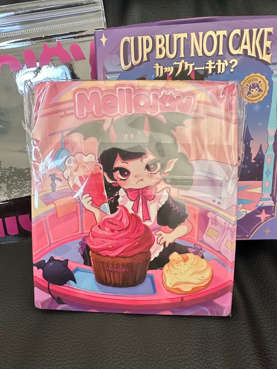 Mellojoy メロジョイ カップケーキか スクイーズ グリーンティー