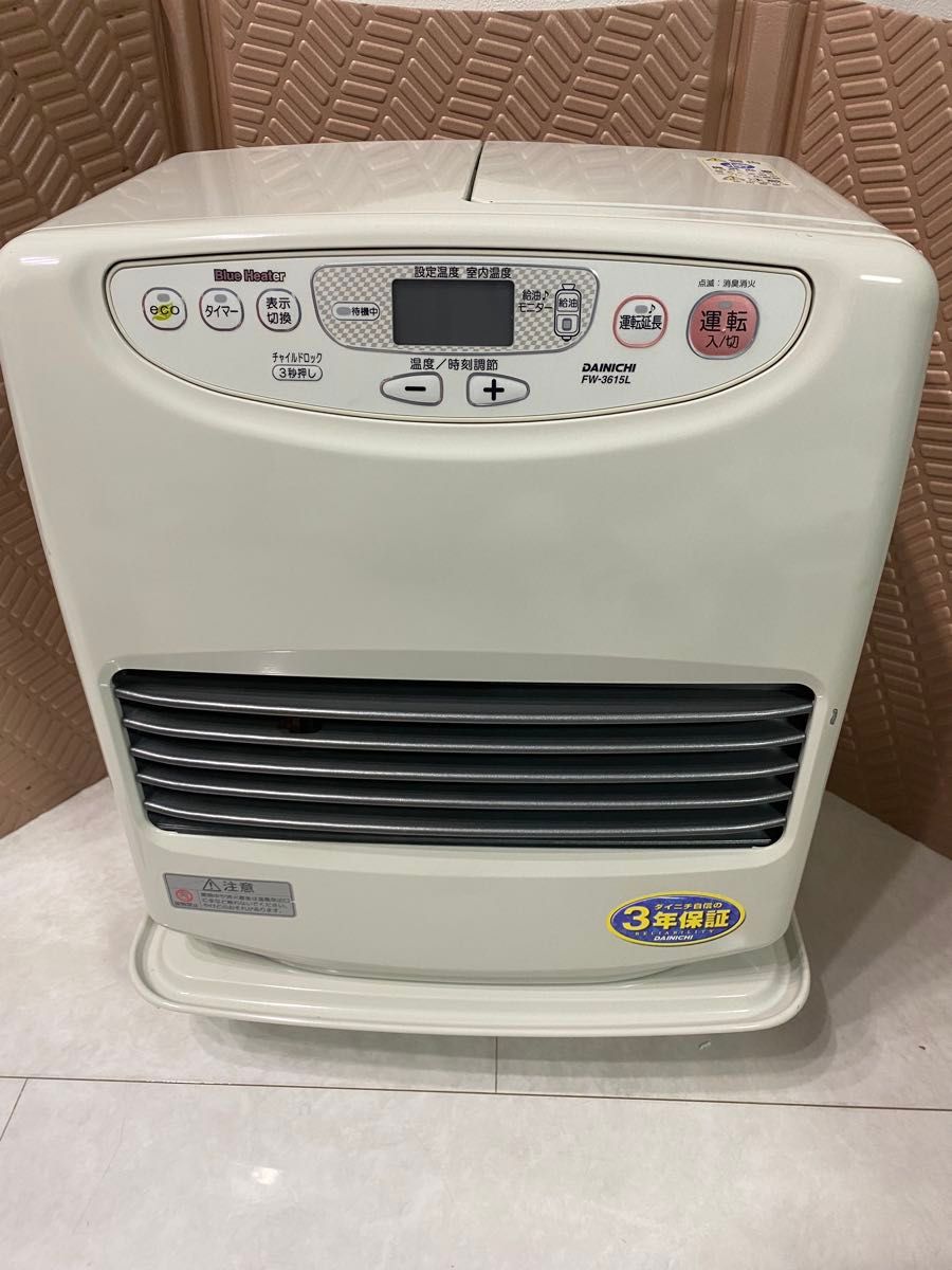 美品 石油ファンヒーター ダイニチ FW-3615L｜Yahoo!フリマ（旧PayPay